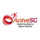 A group fitness session in progress at the sports centre